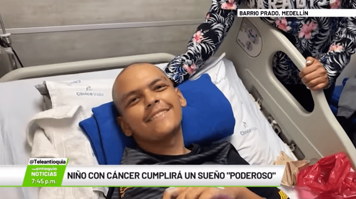 Niño con cáncer cumplirá un sueño «Poderoso»