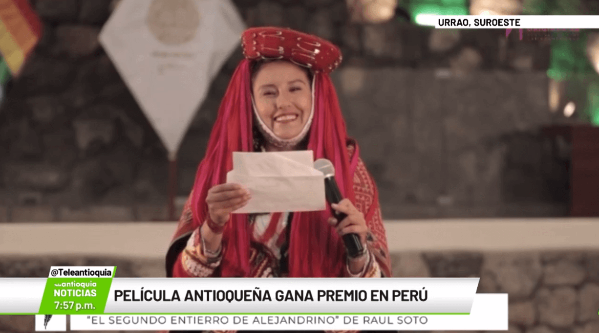 Película antioqueña gana premio en Perú