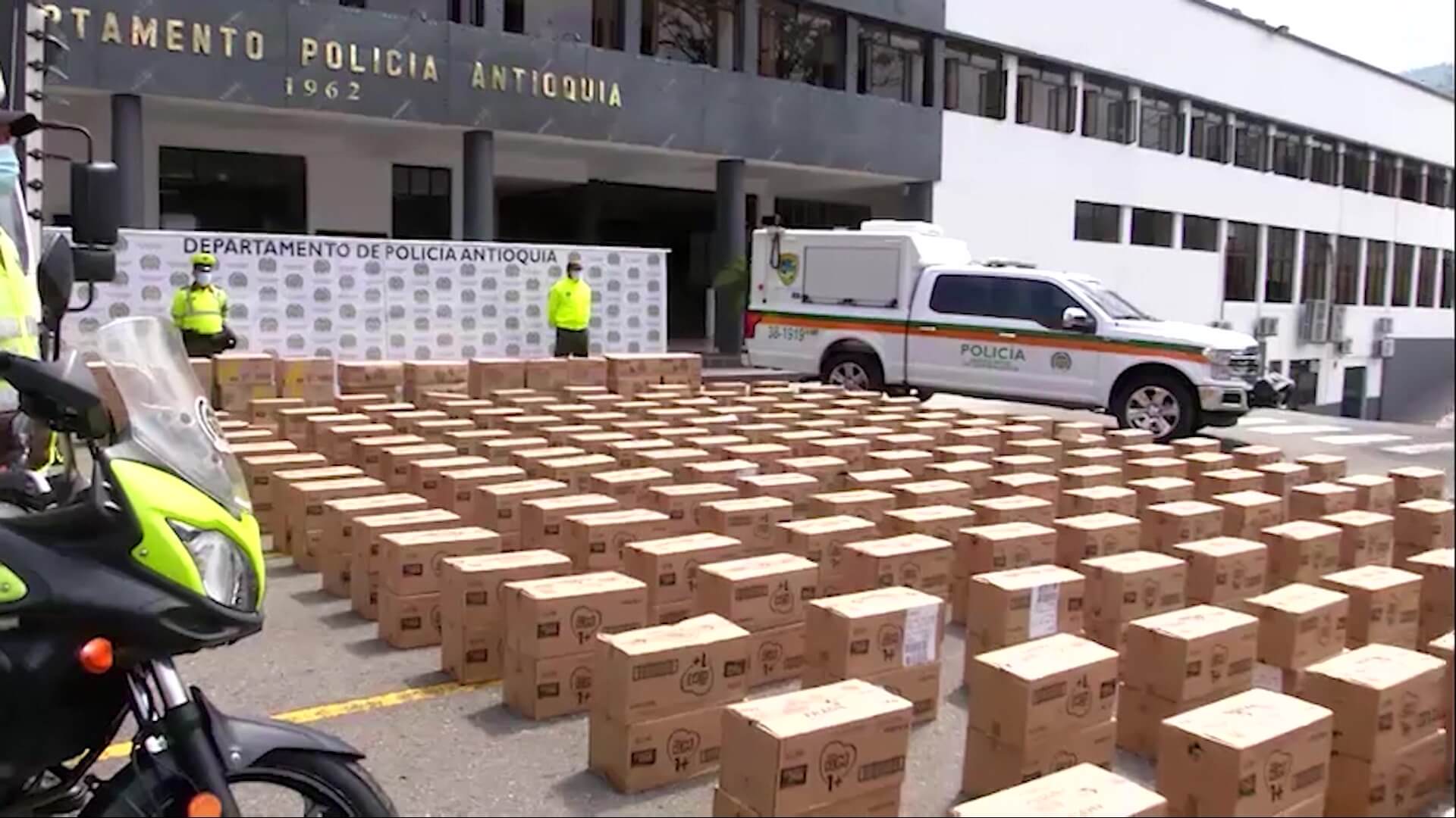 Recuperadas 380 cajas de leche en polvo