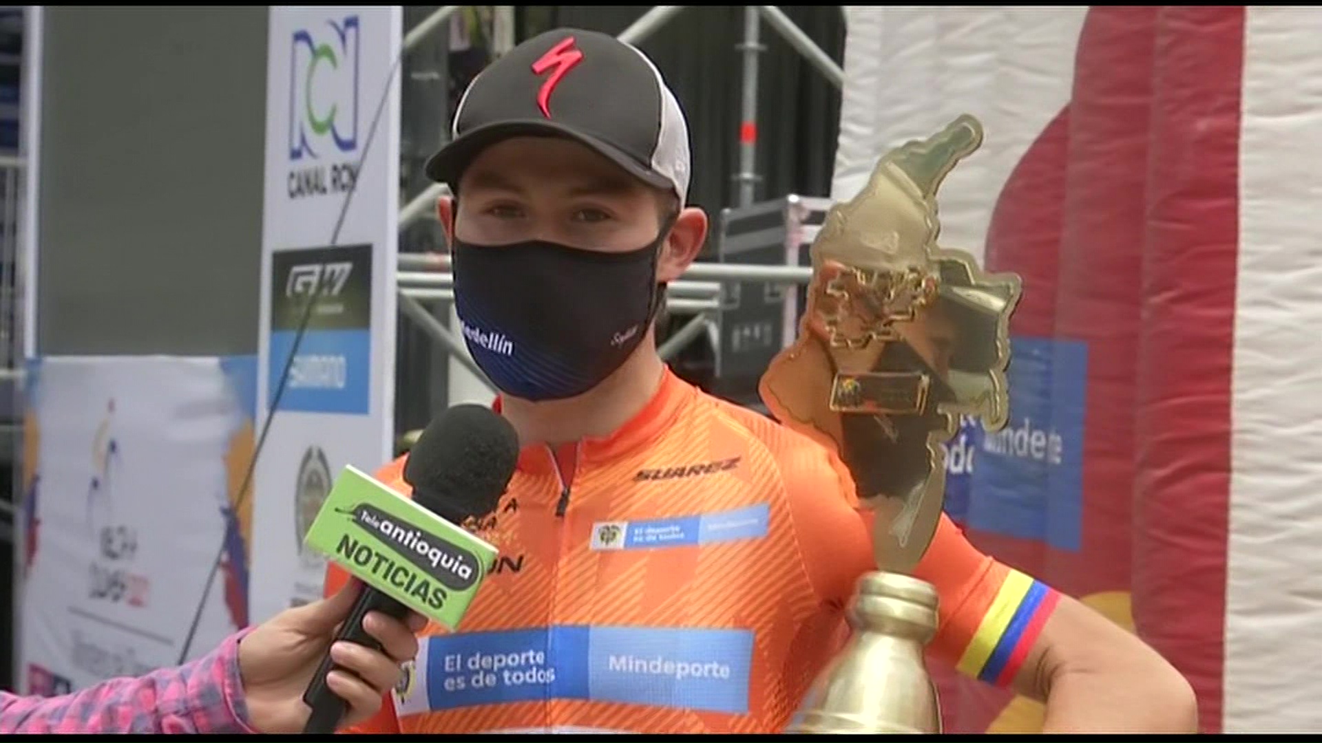 Un antioqueño campeón de la Vuelta a Colombia