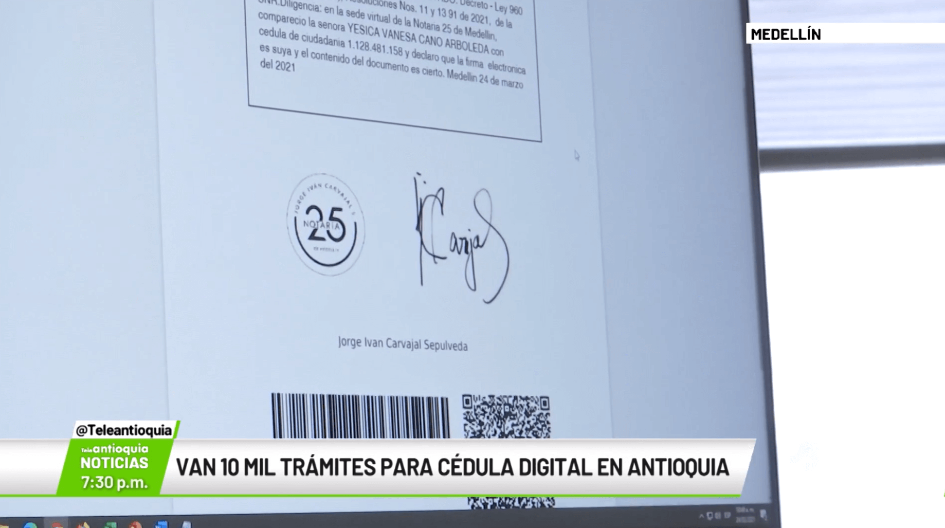 Van 10 mil trámites para cédula digital en Antioquia