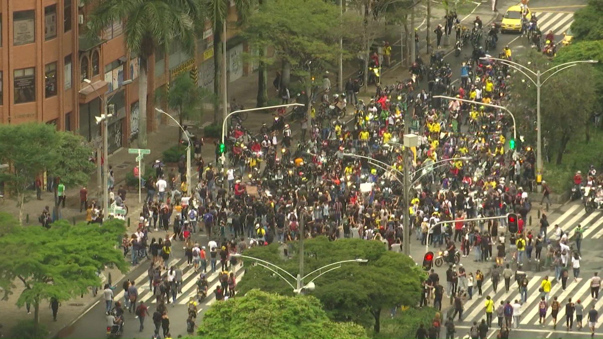 Así transcurrieron las protestas