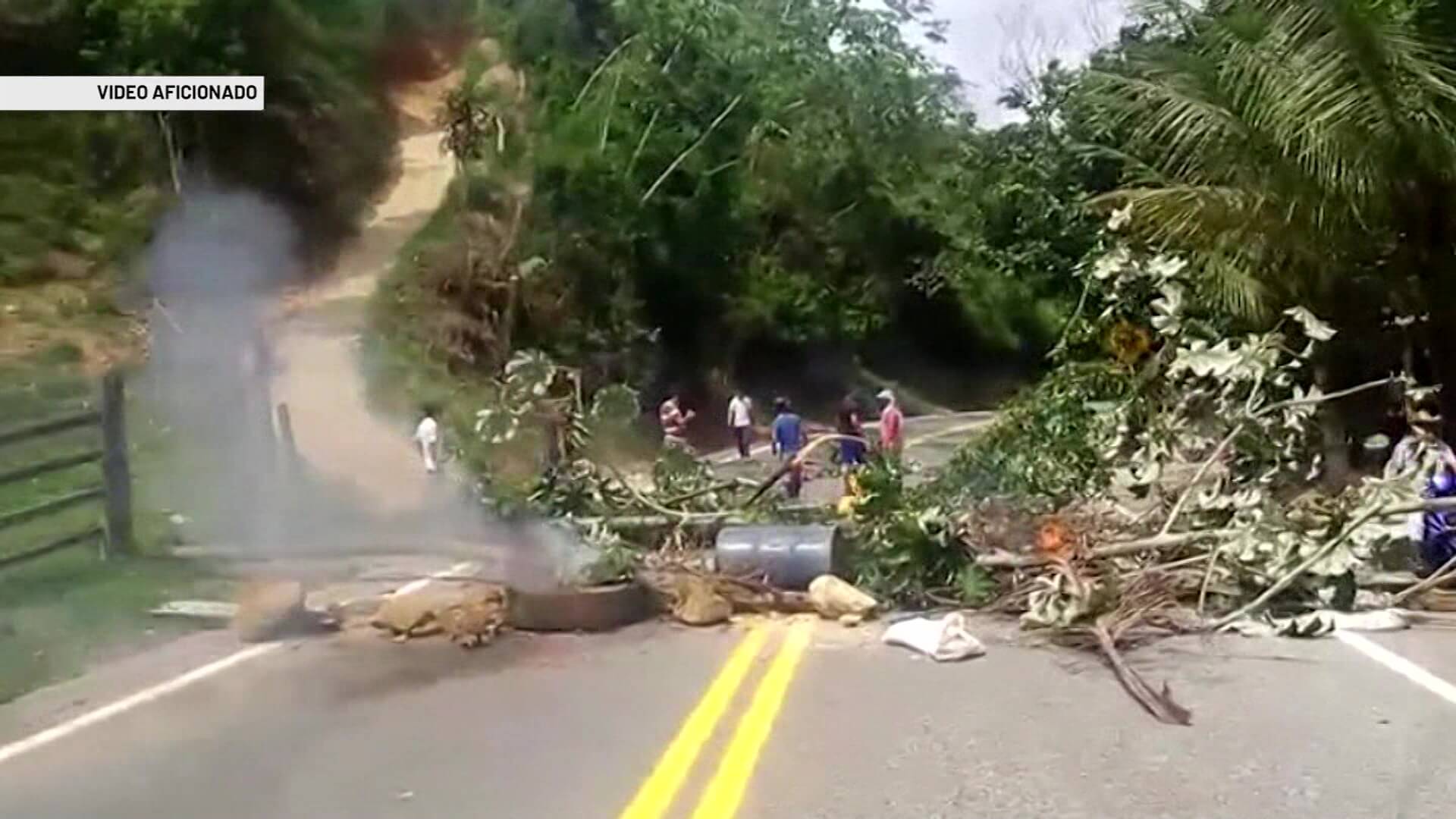 Bloqueos impiden entrega de ayudas a 39 familias