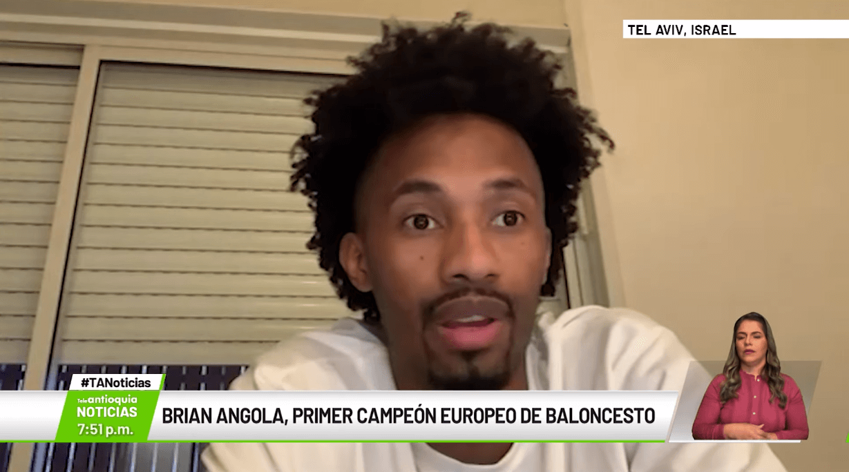 Brian Angola, primer campeón europeo de baloncesto