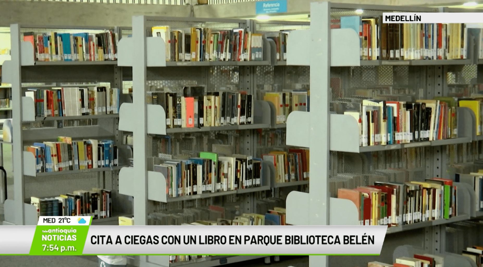 Cita a ciegas con un libro en Parque Biblioteca Belén