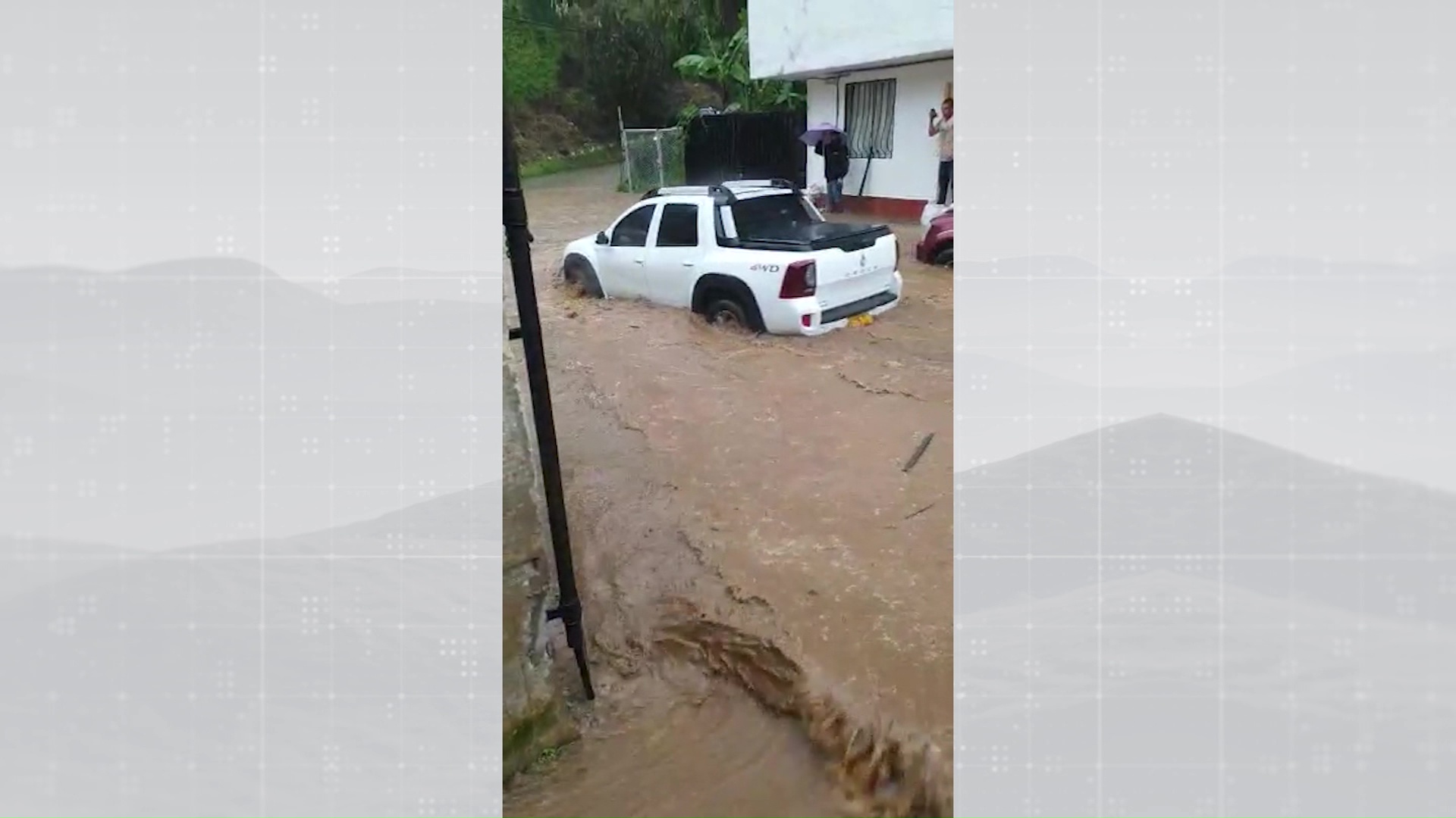 Daños por lluvias en diferentes municipios