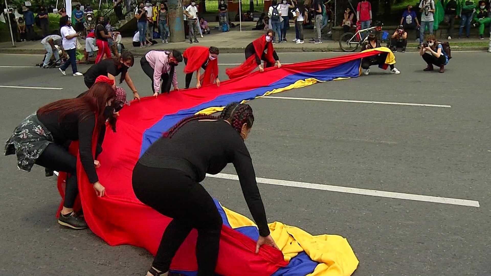 Diferentes actividades en jornada de protesta del 12 de mayo