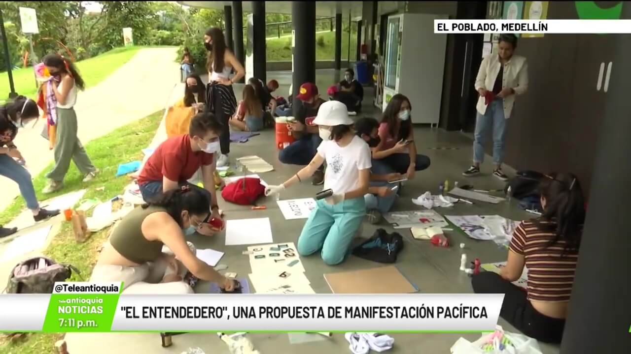 «El Entendedero», una propuesta de manifestación pacífica