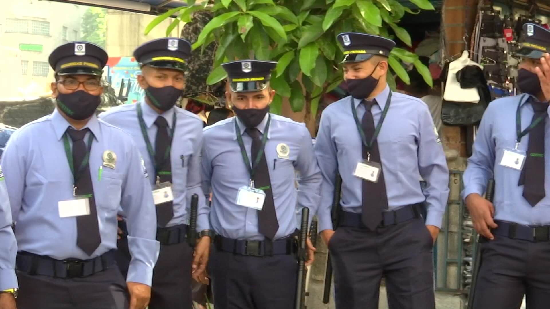 Guardas privados en el Centro para frenar desmanes