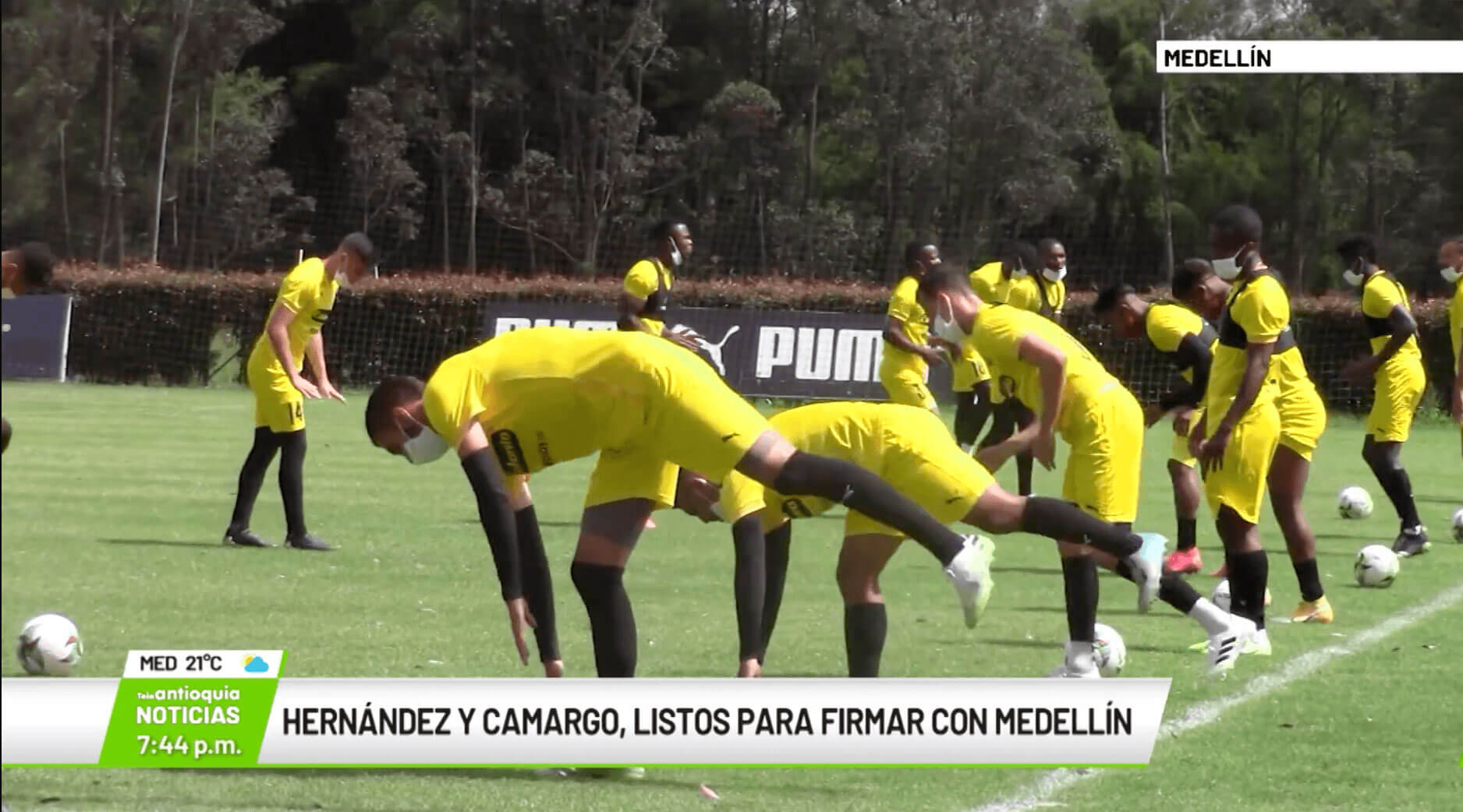 Hernández y Camargo, listos para firmar con el Medellín