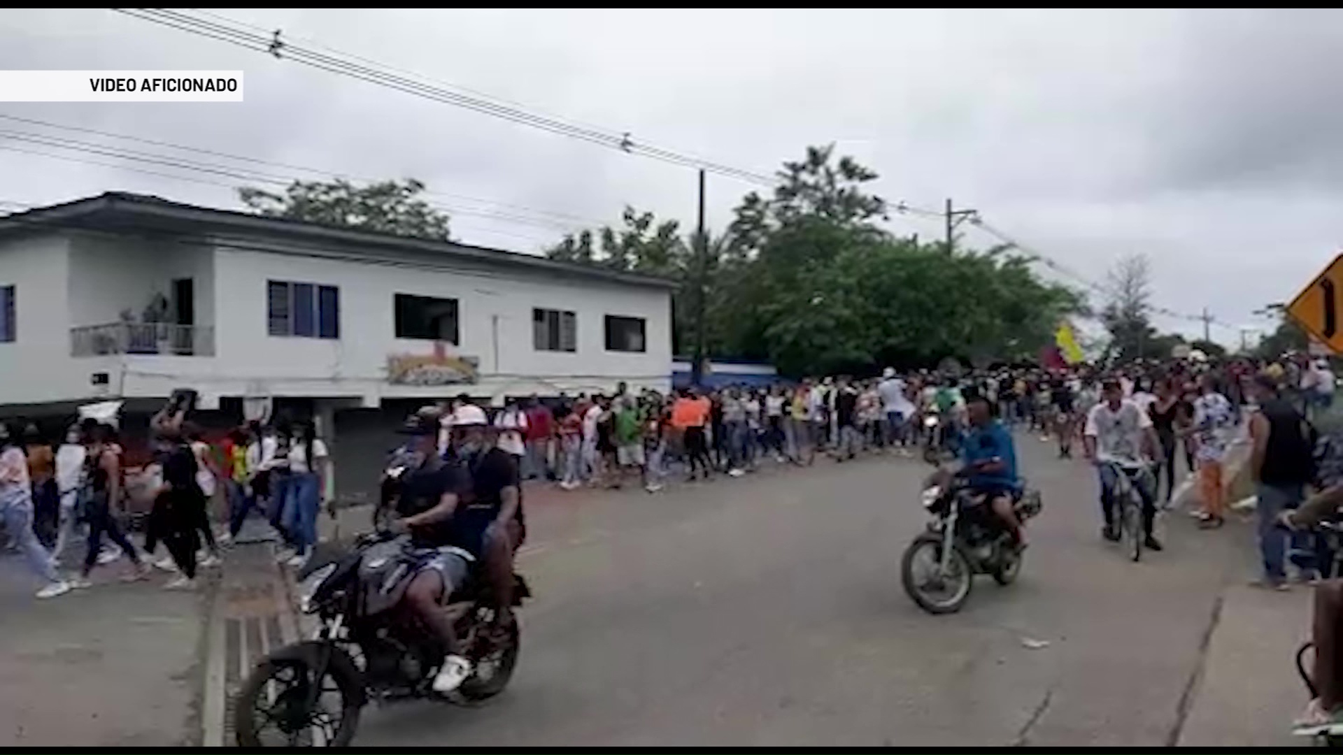 Otras protestas en Antioquia