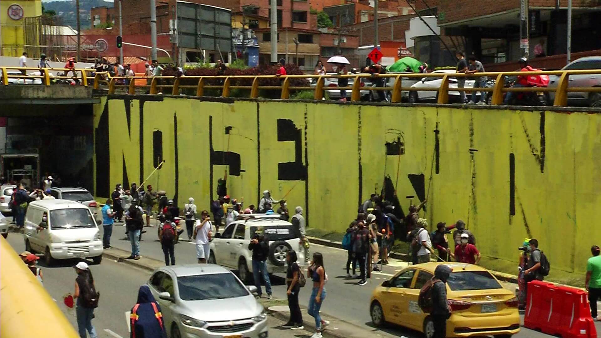 Piden no asistir a convocatoria para borrar mural