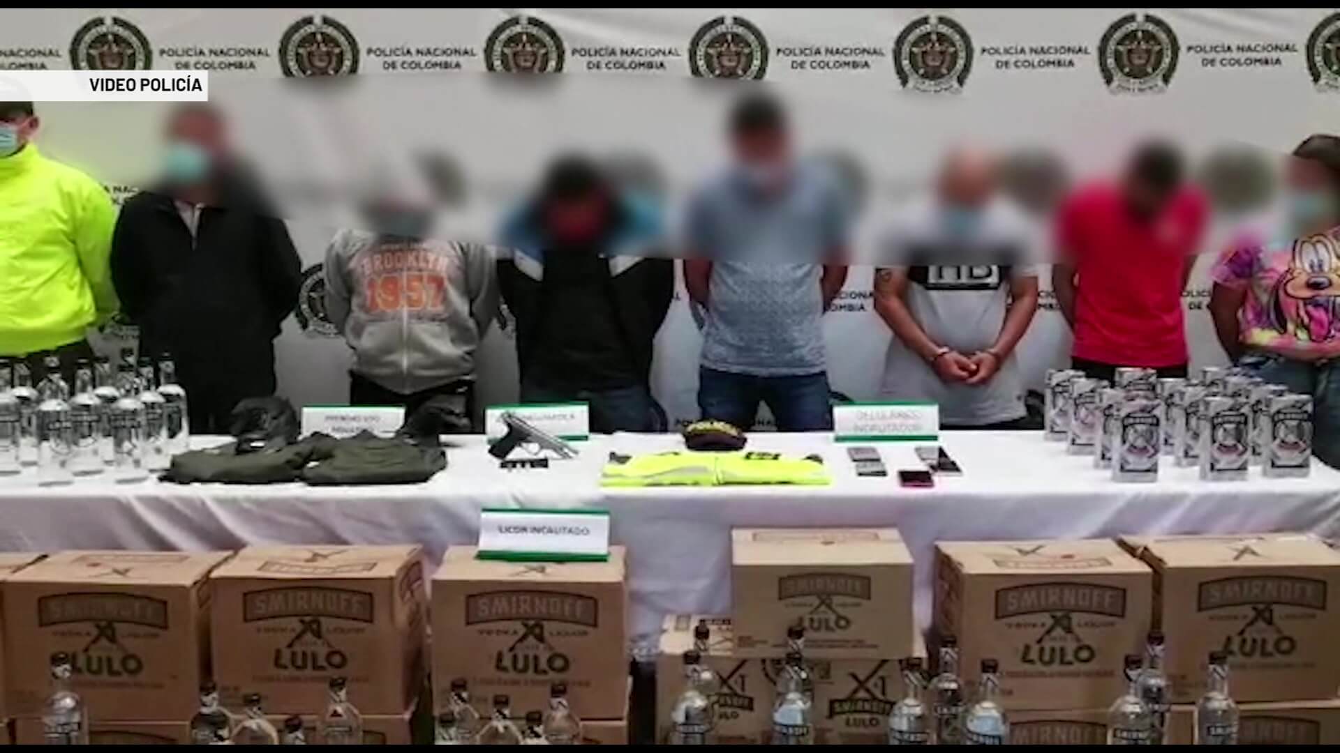 Piratas terrestres actuaban disfrazados de policías