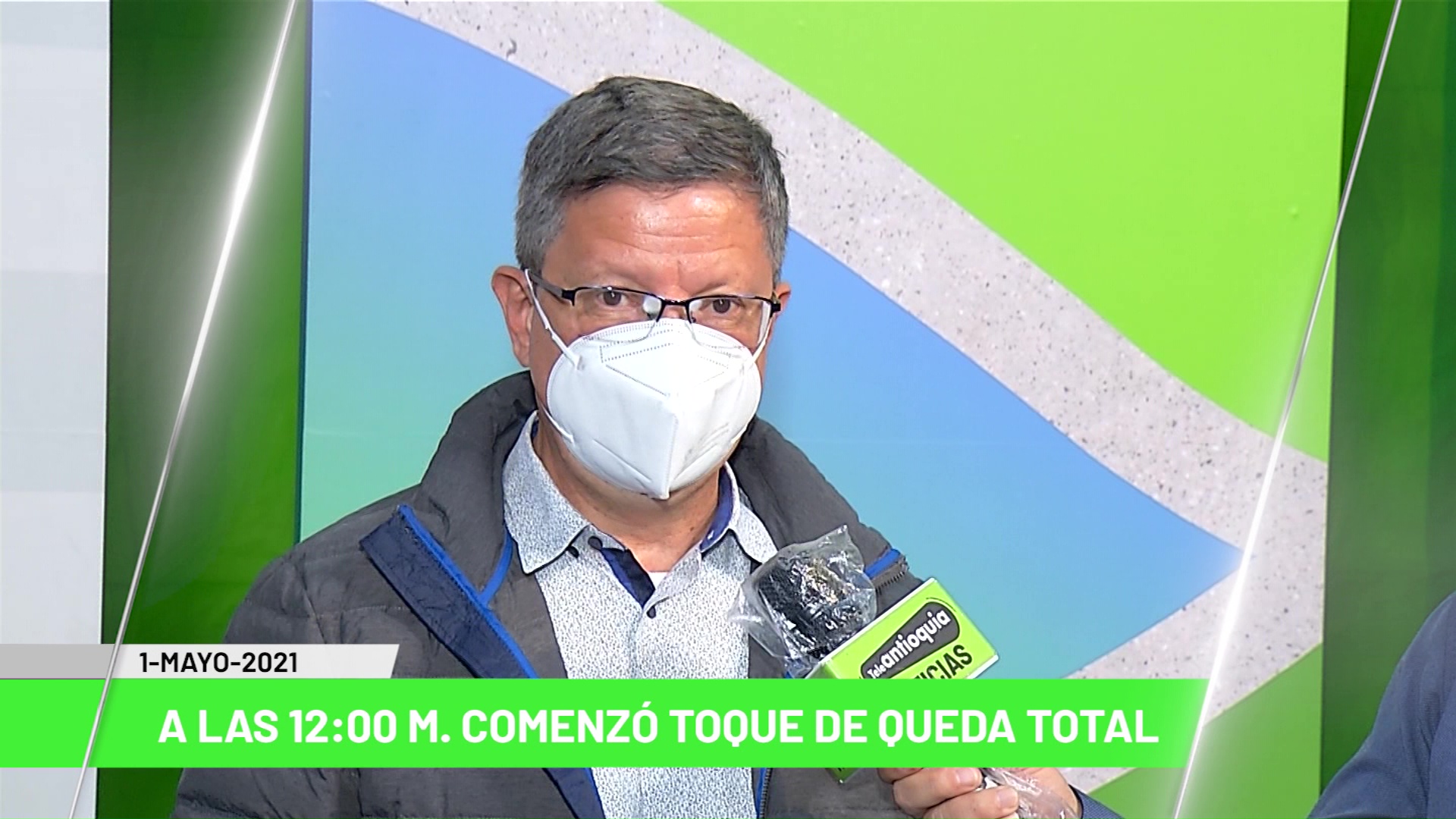 Titulares de Teleantioquia Noticias – sábado primero de mayo de 2021 mediodía