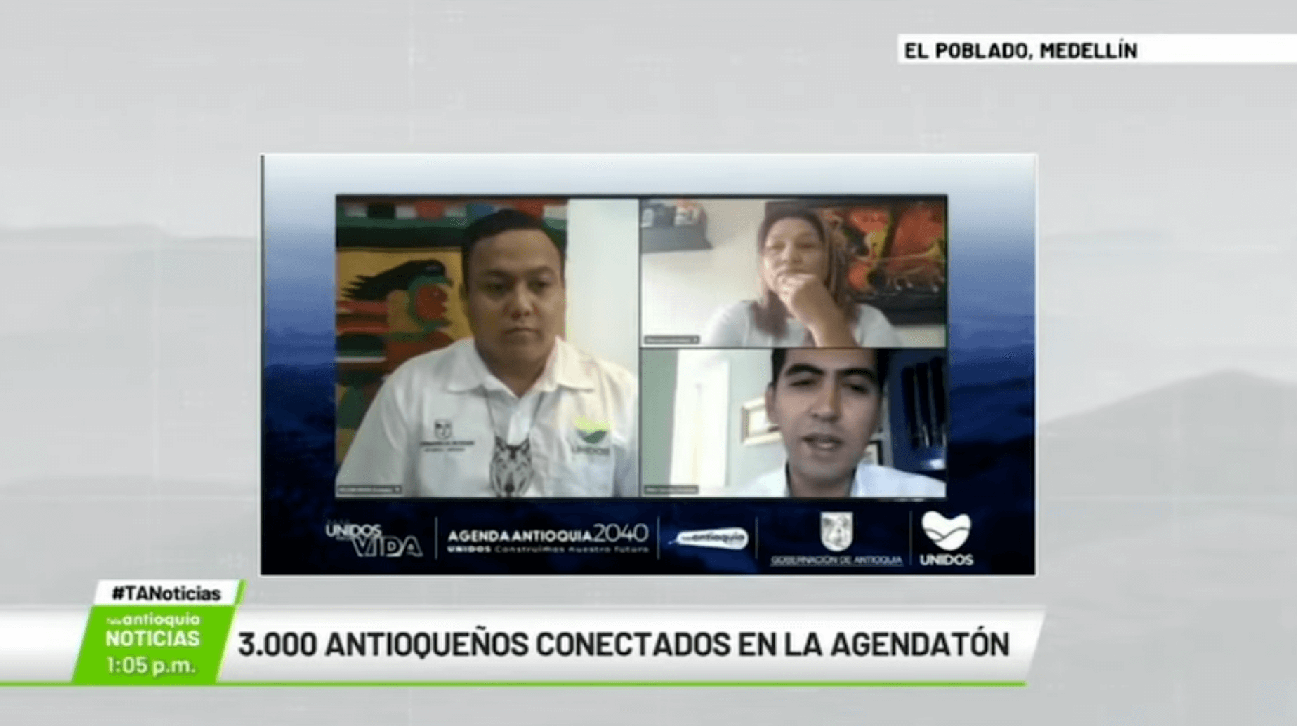 3.000 antioqueños conectados en la «Agendatón»