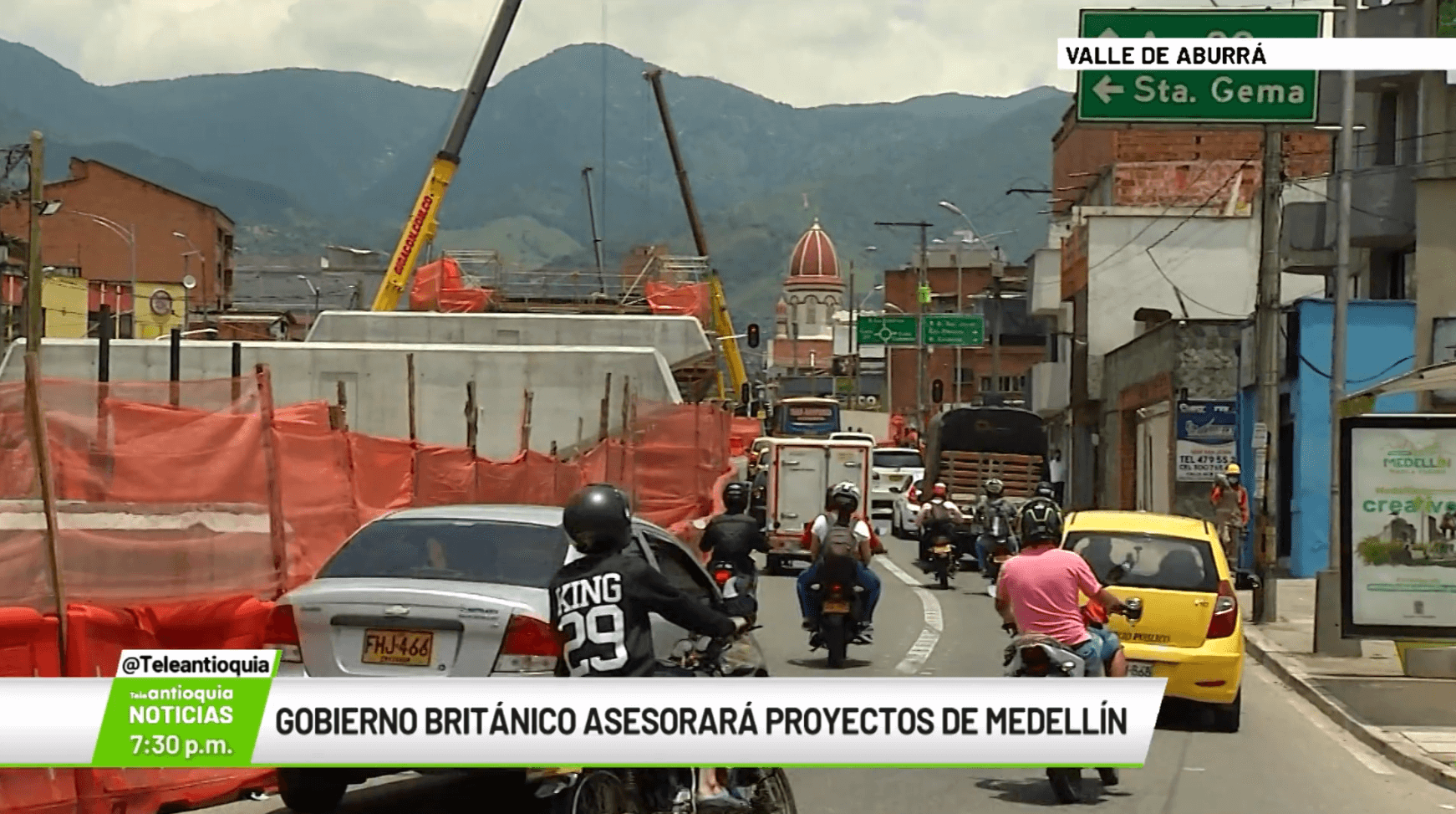 Gobierno británico asesorará proyectos de Medellín