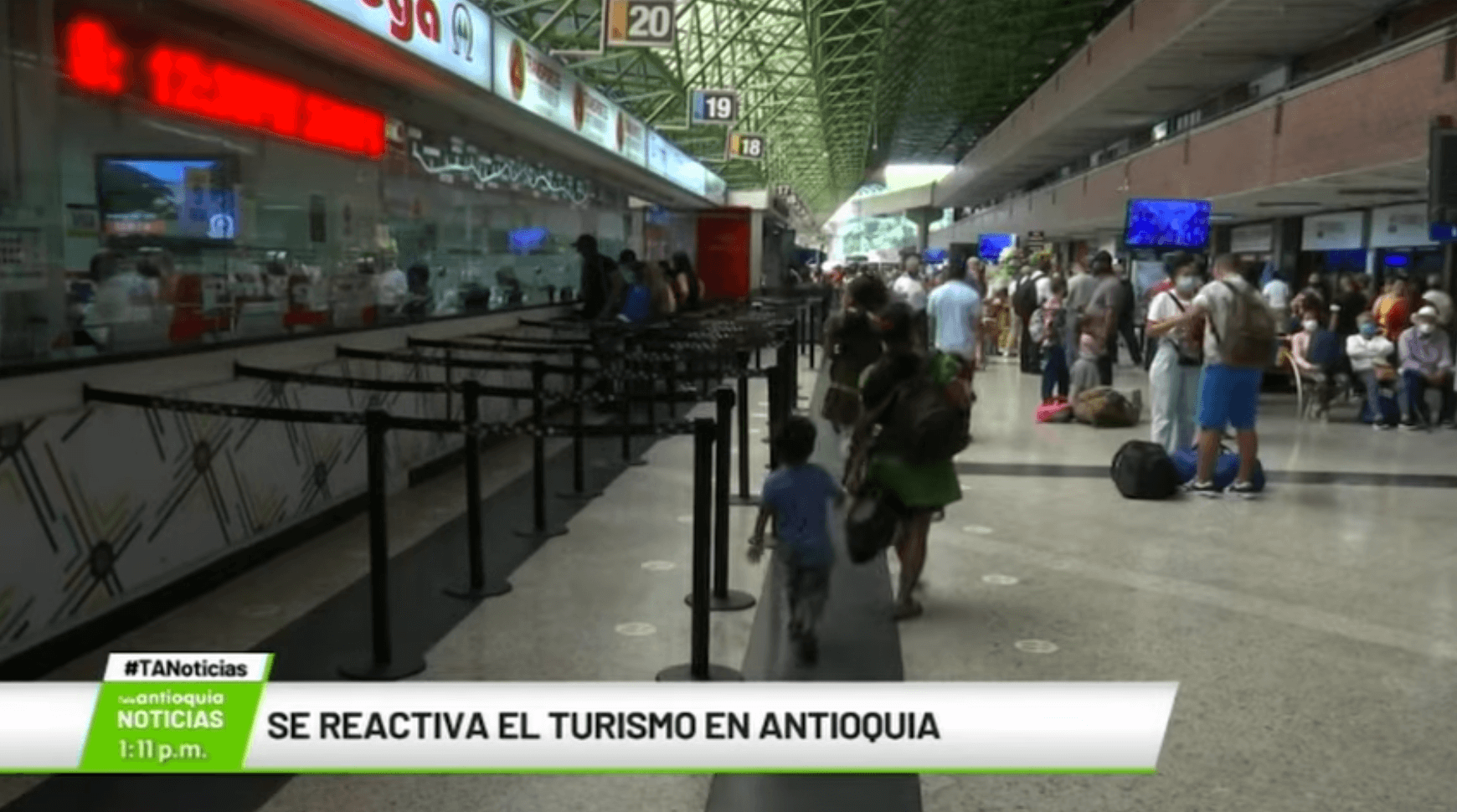Se reactiva el turismo en Antioquia