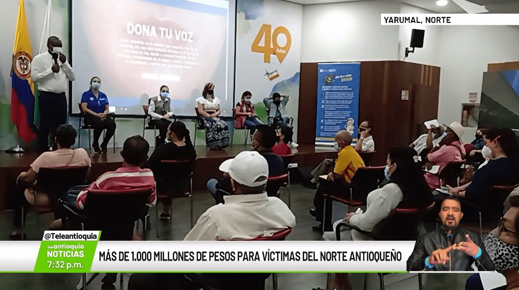 Más de 1000 millones de pesos para víctimas del  Norte antioqueño