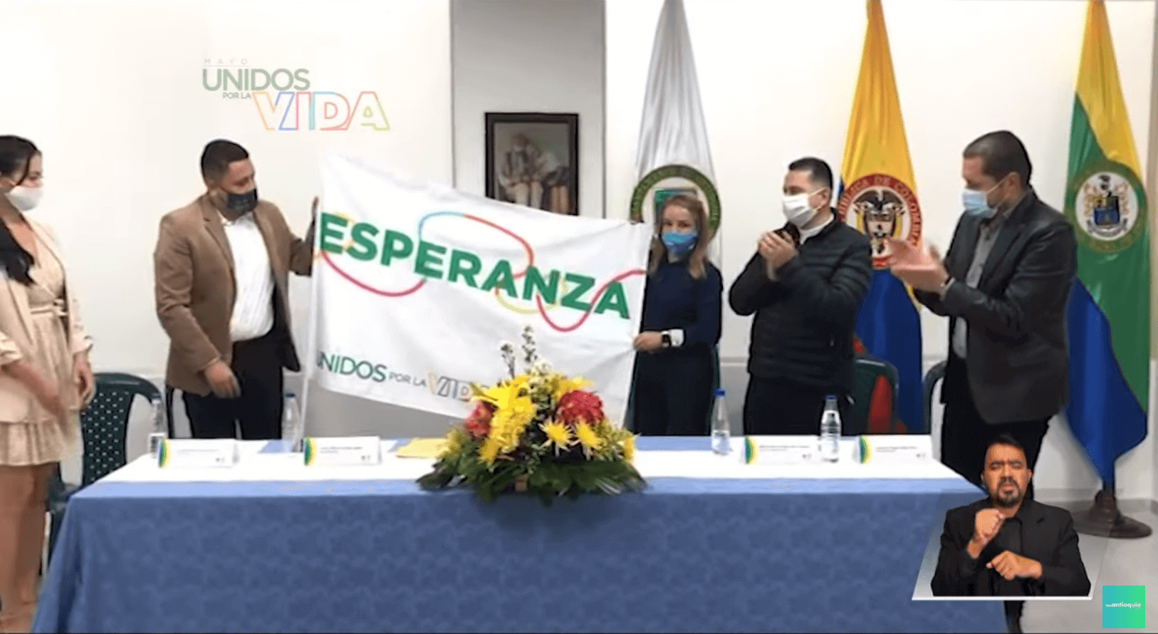 Bandera de la esperanza se ondeó en el Norte antioqueño