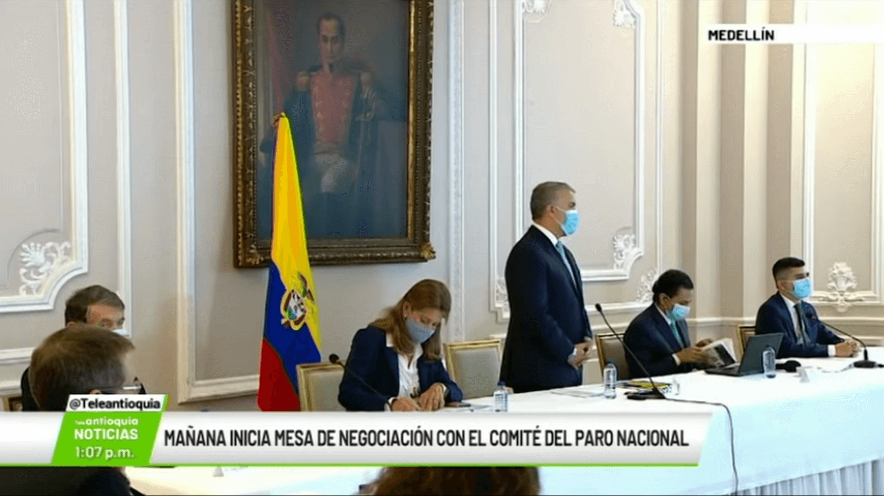 Mañana inicia mesa de negociación con el Comité de Paro Nacional