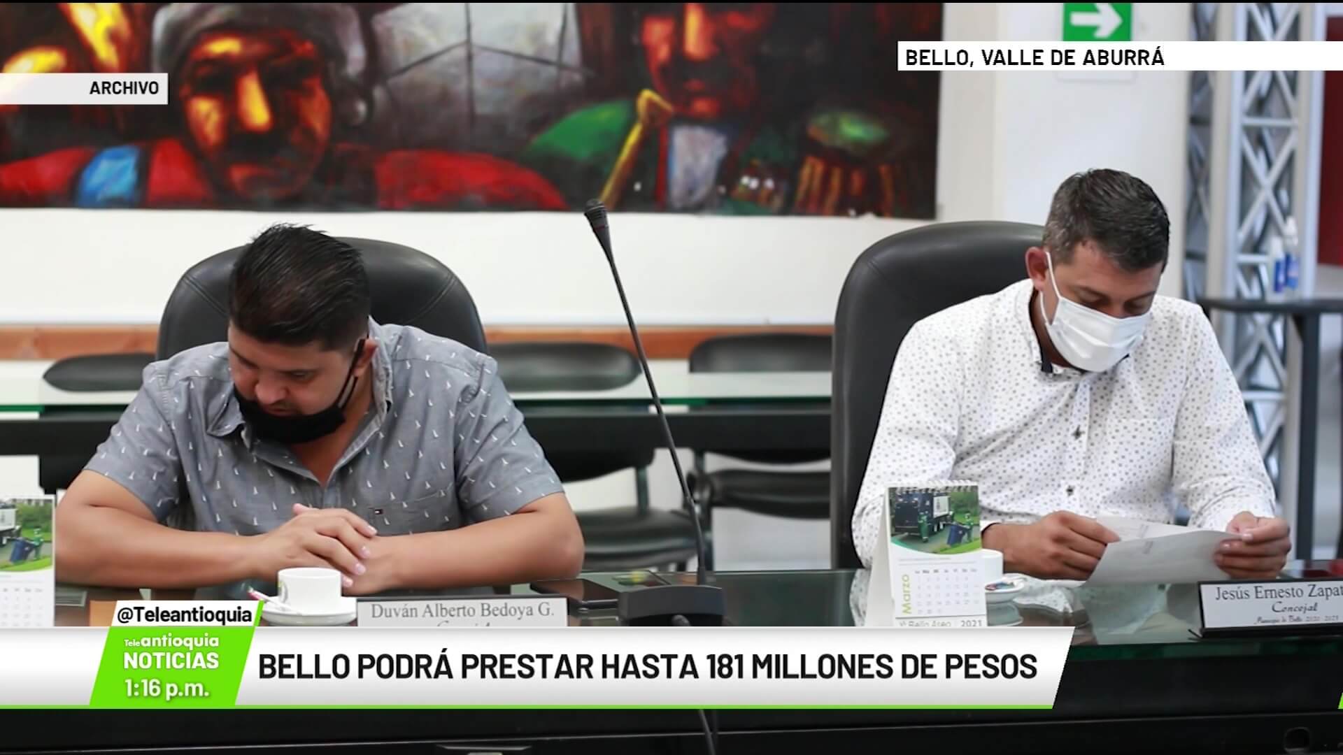 Empréstito con 181 millones de pesos