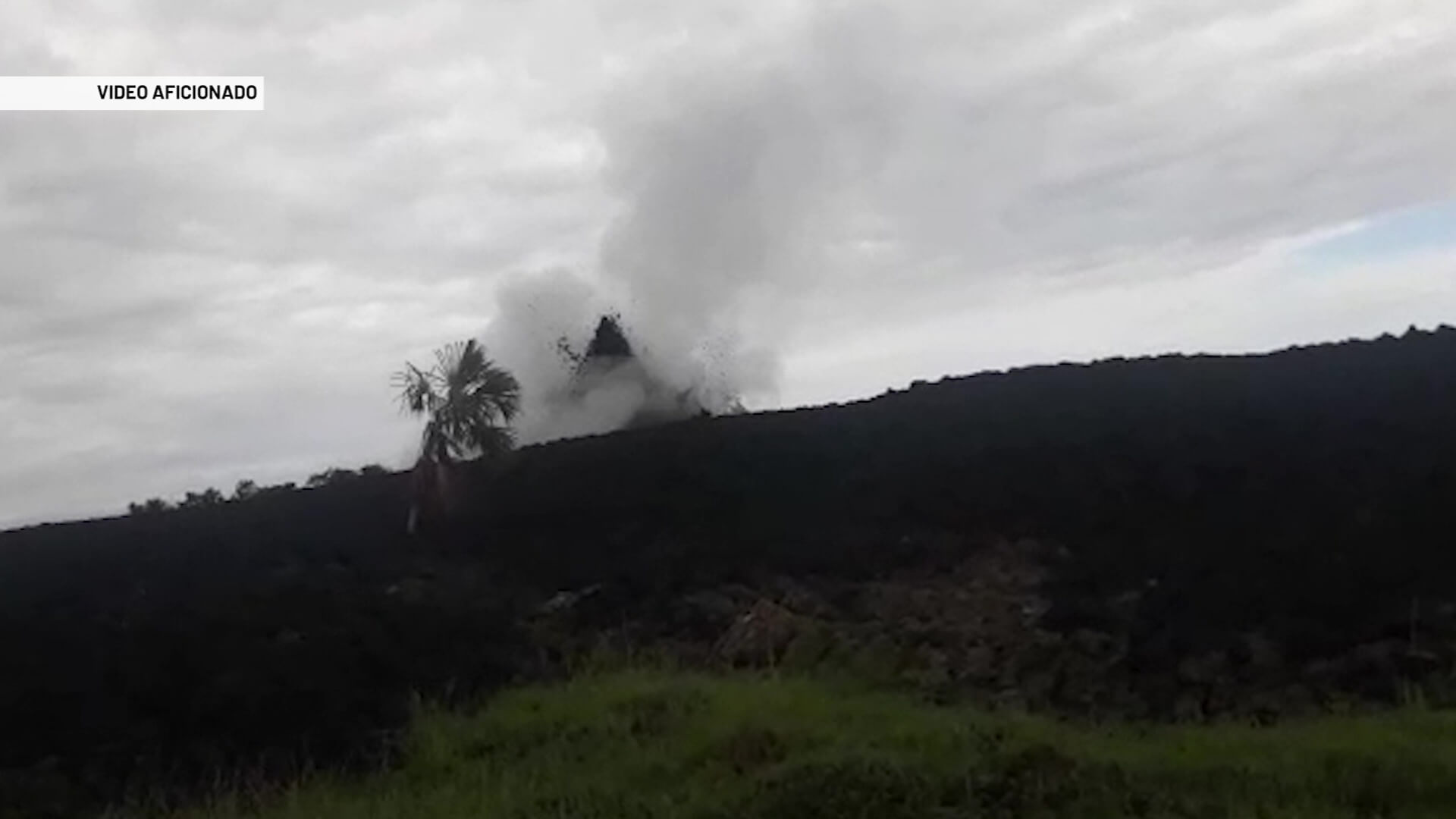 Actividad volcánica en las últimas horas