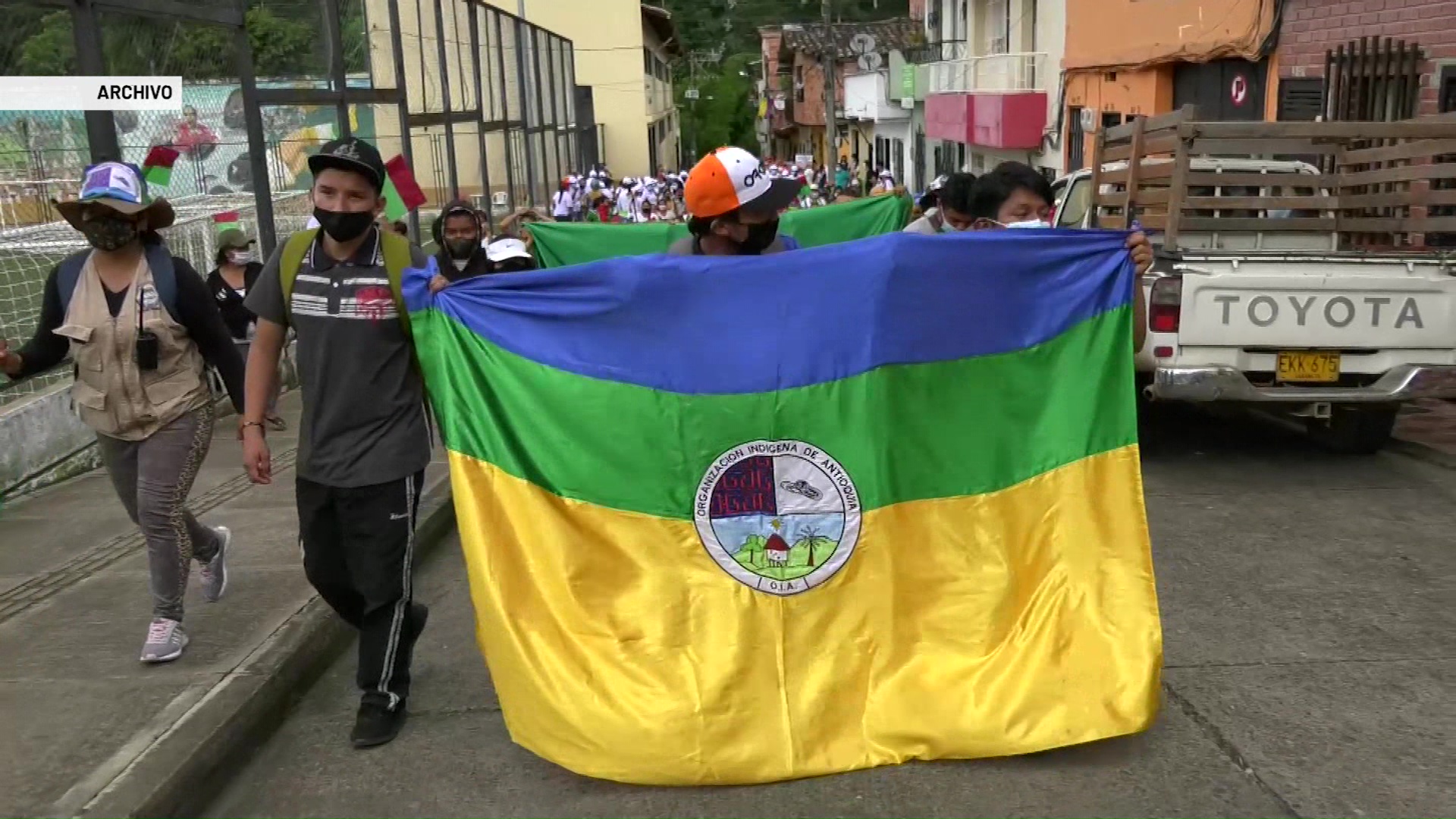 Mañana pueblos indígenas se movilizarán a Medellín