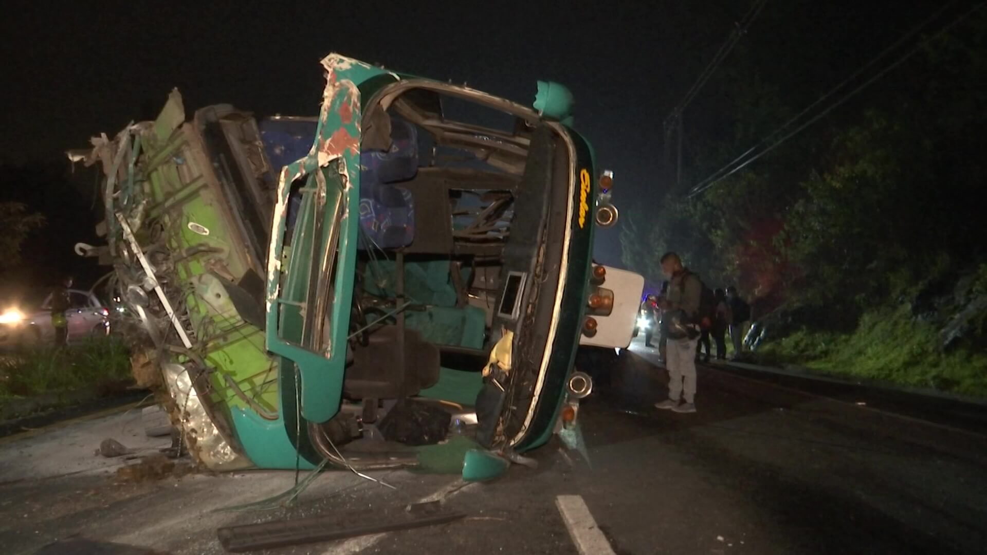 Accidente dejó 23 personas lesionadas en Las Palmas