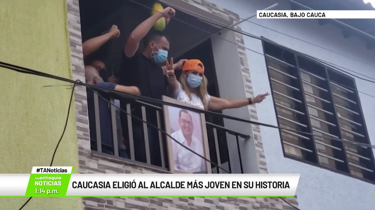 Caucasia eligió al alcalde más joven en su historia