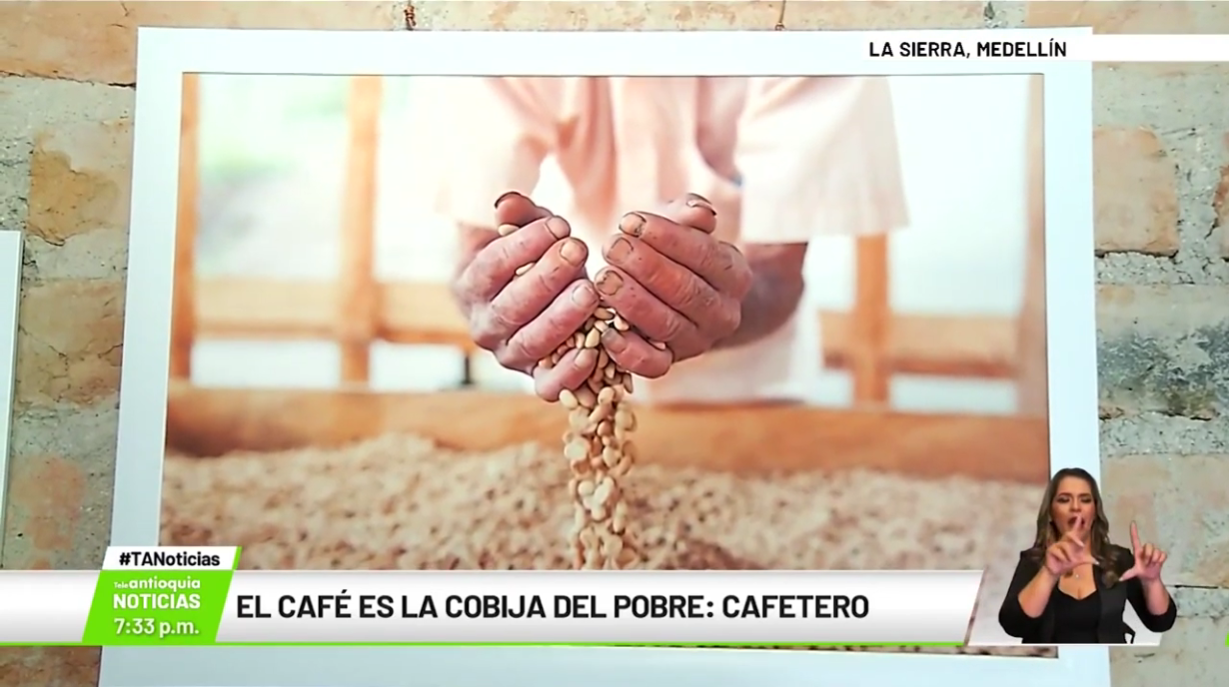 El café es la cobija del pobre: cafetero