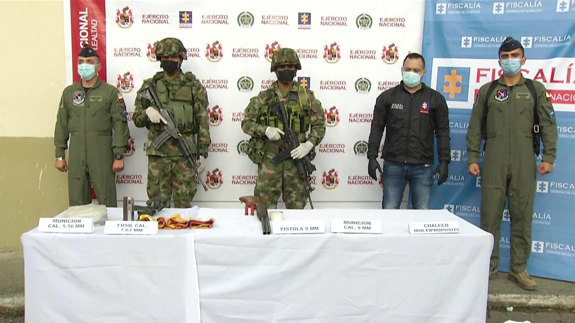 Golpes militares contra grupos delincuenciales en Antioquia