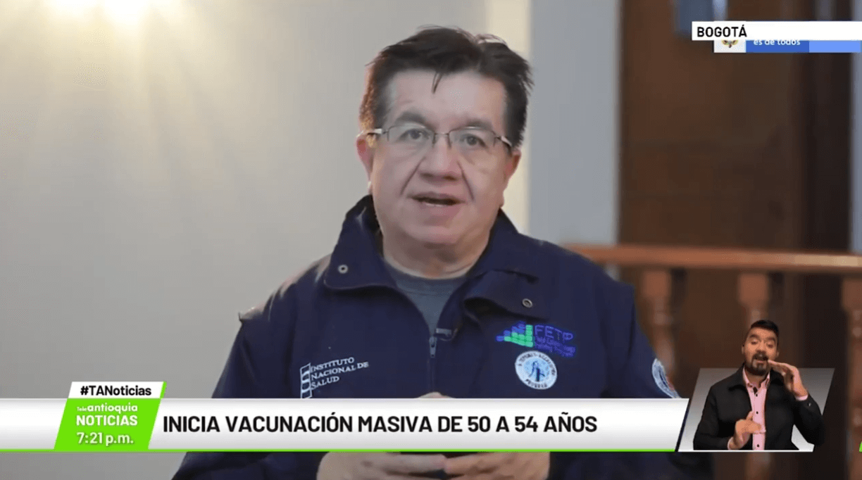 Inicia vacunación masiva de 50 a 54 años