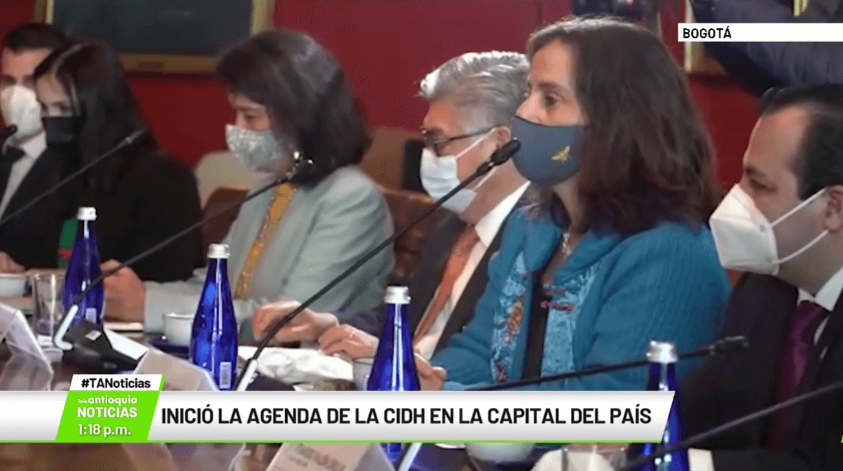 Inició la agenda de la CIDH en la capital del país