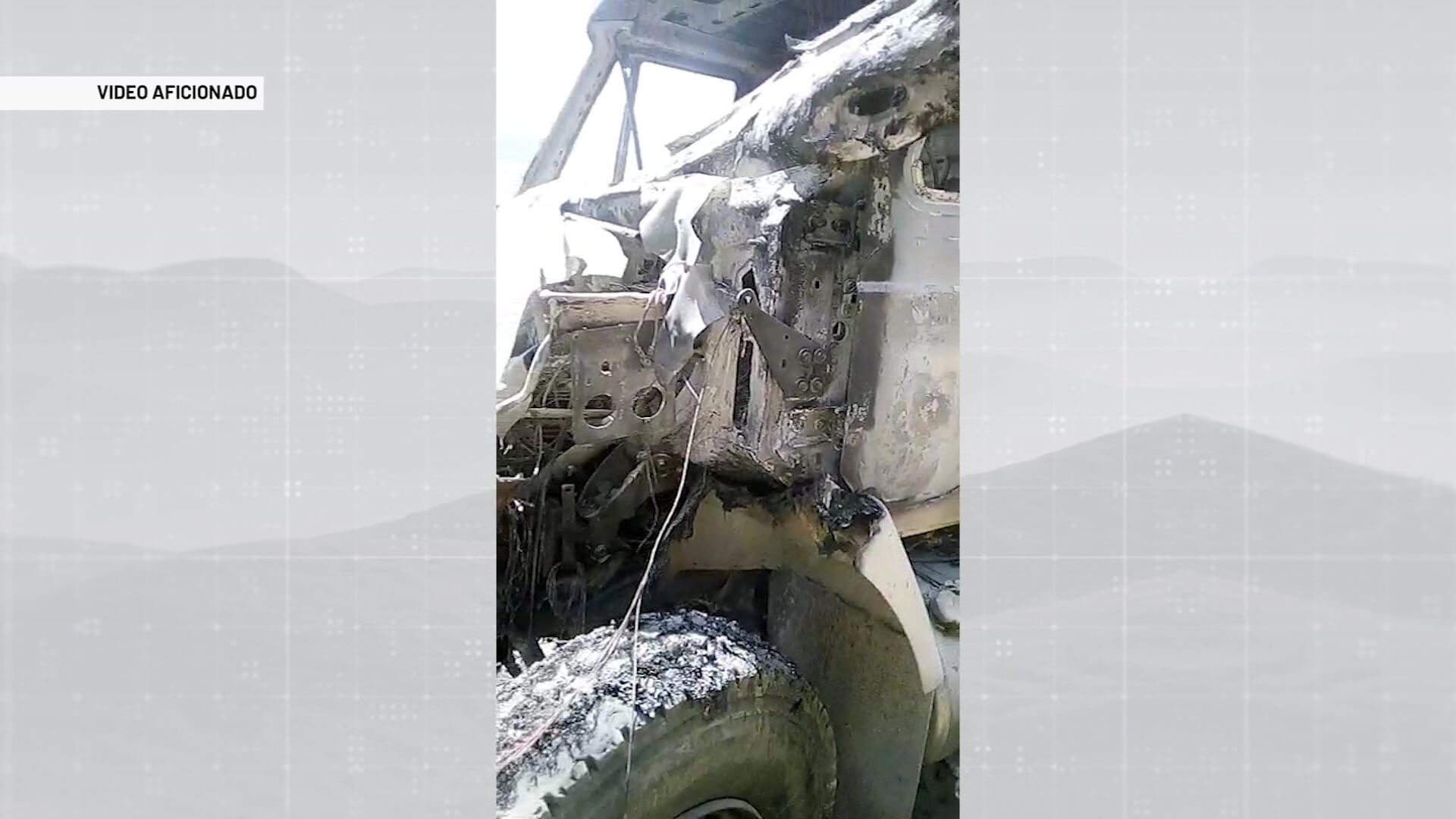 Le quemaron otro vehículo al mismo propietario en Yarumal