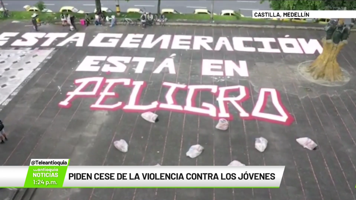 Piden cese de la violencia contra los jóvenes