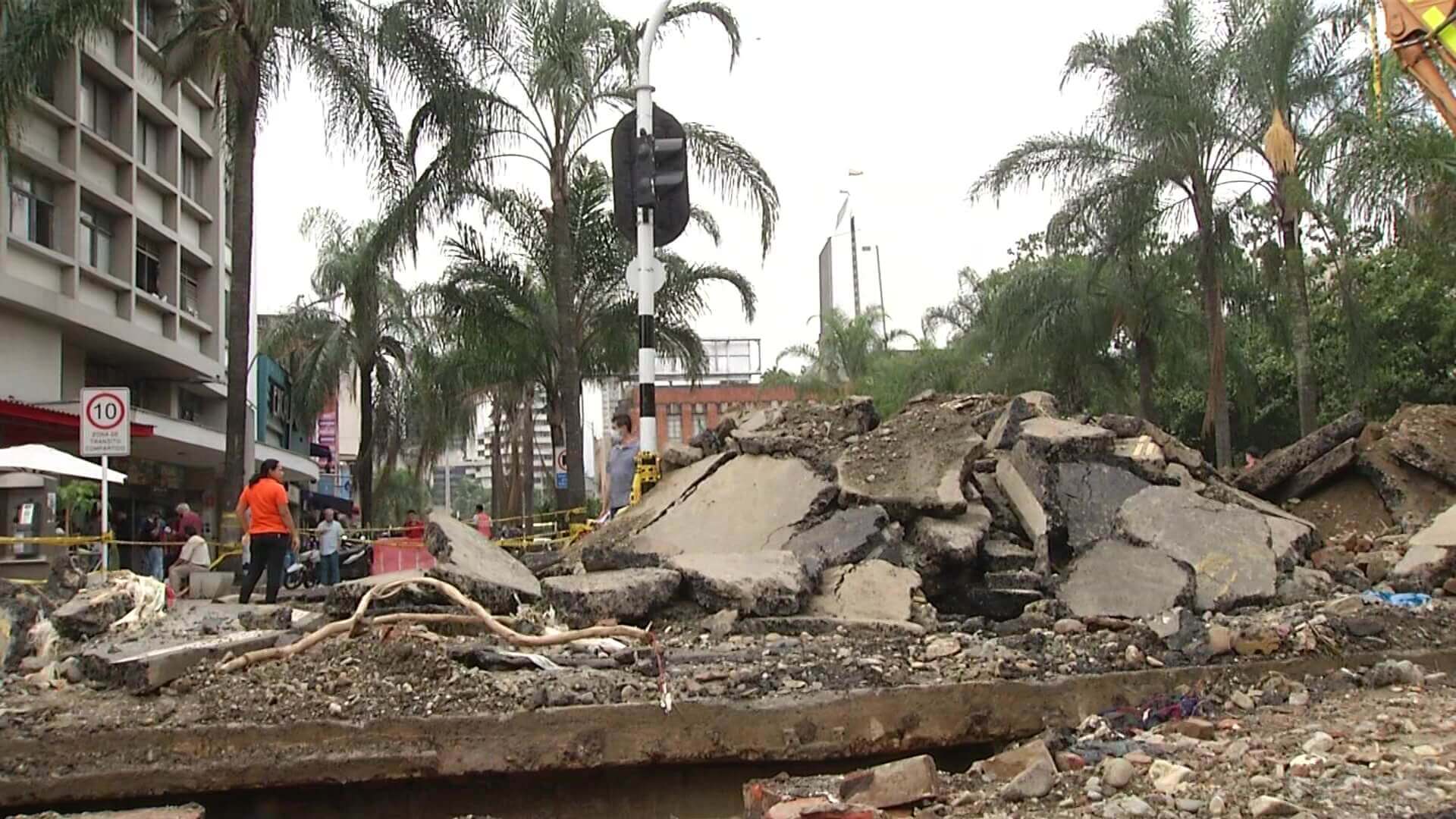 Plan de recuperación por emergencia en quebrada Santa Elena