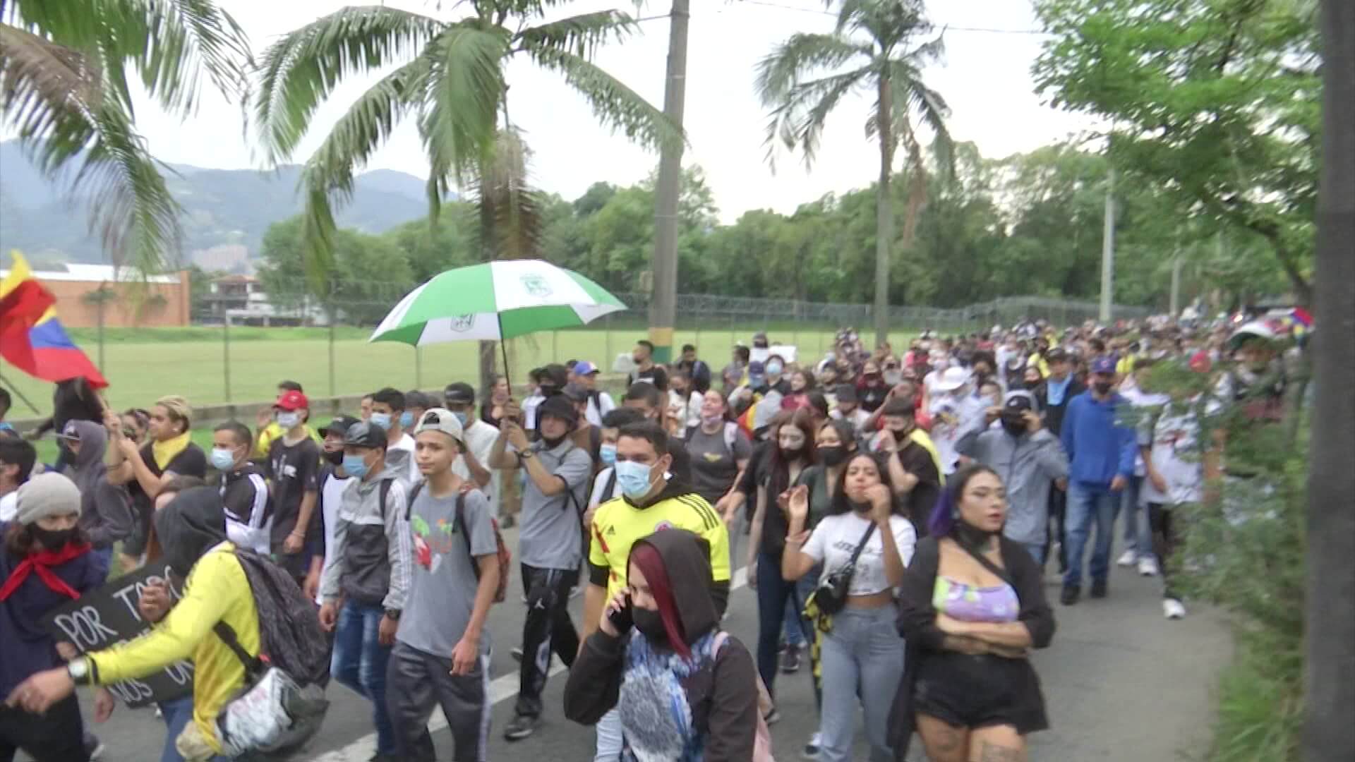 Policía entrega balance de la marcha de ayer