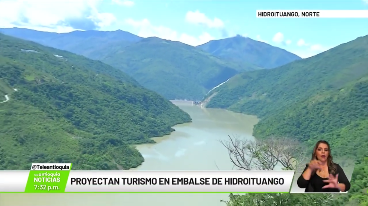 Proyectan turismo en embalse de Hidroituango