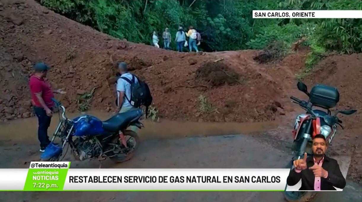 Restablecen servicio de gas en San Carlos