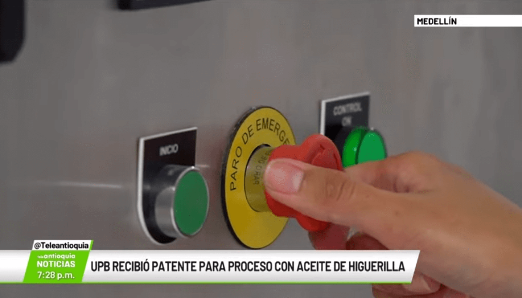 UPB recibió patente para proceso con aceite de higuerilla