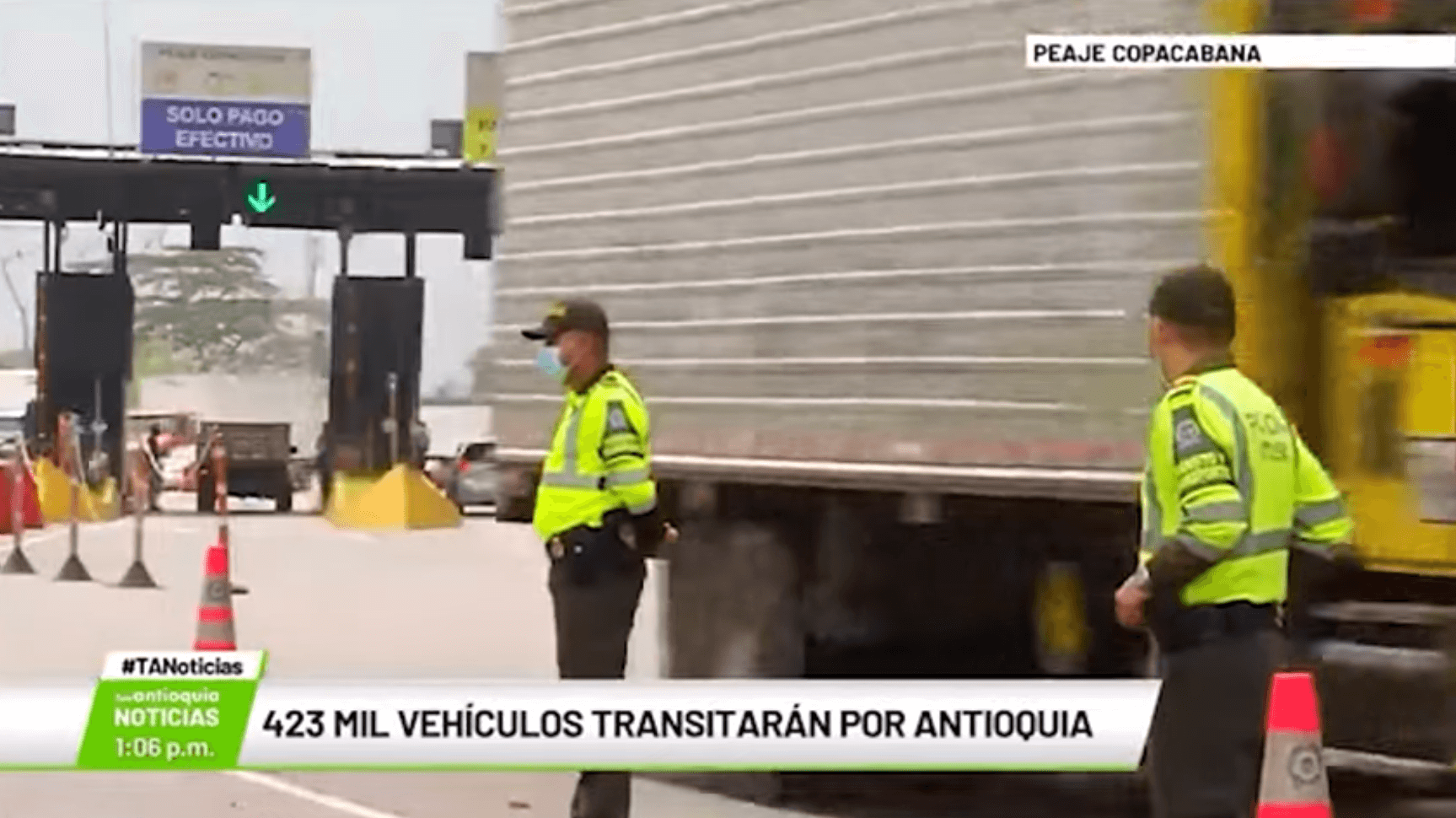 423 mil vehículos transitarán por Antioquia