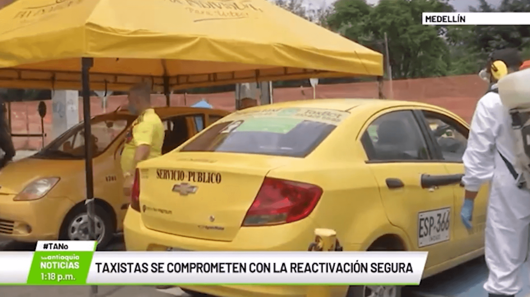 Taxistas se comprometen con la reactivación segura