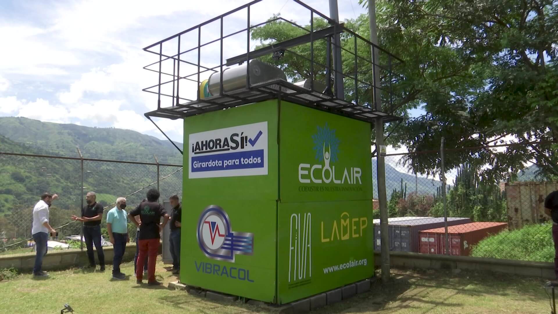 Antioquia tiene la primera planta de tratamiento de aire
