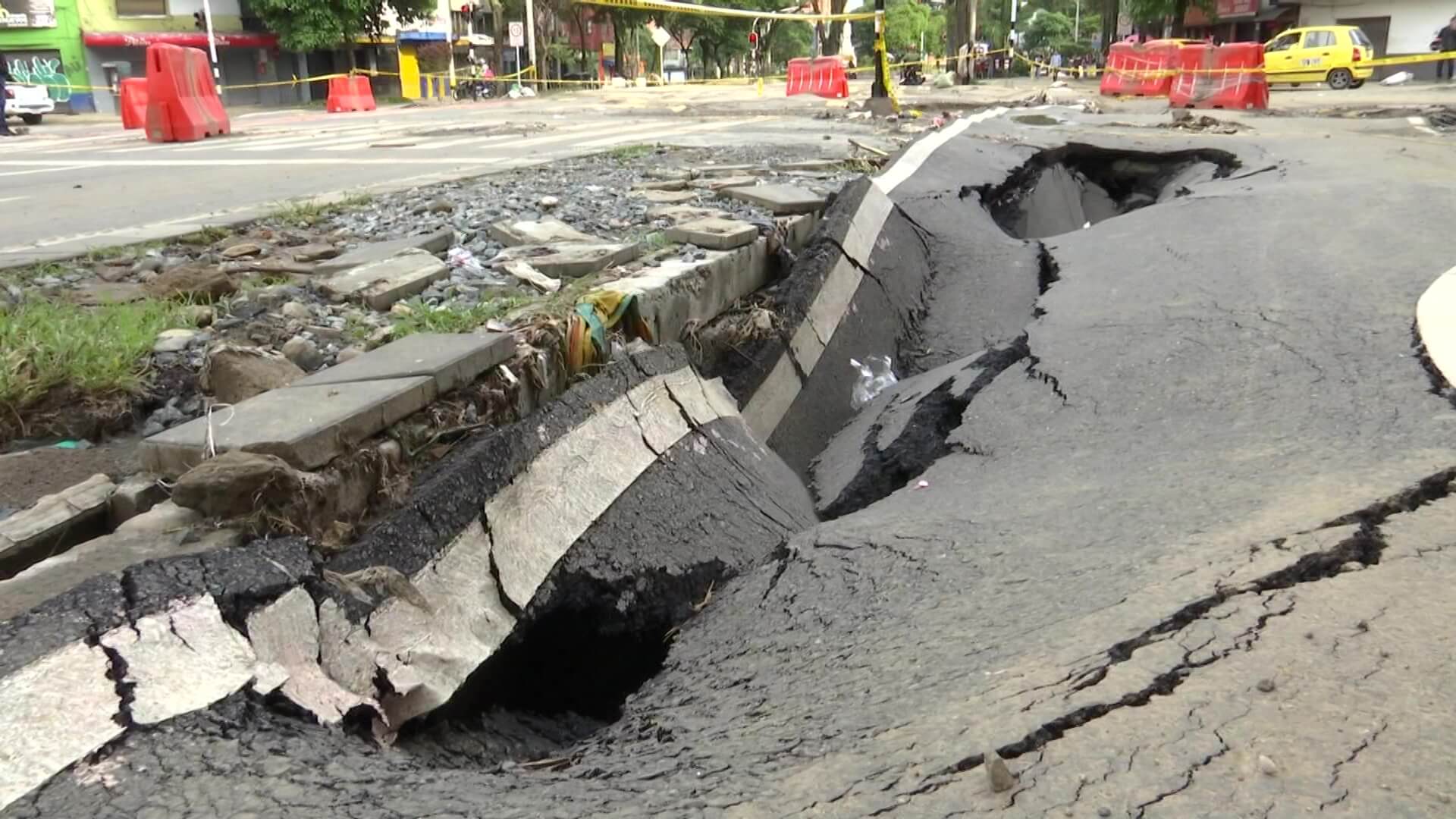 Cierre indefinido en la Avenida de Greiff