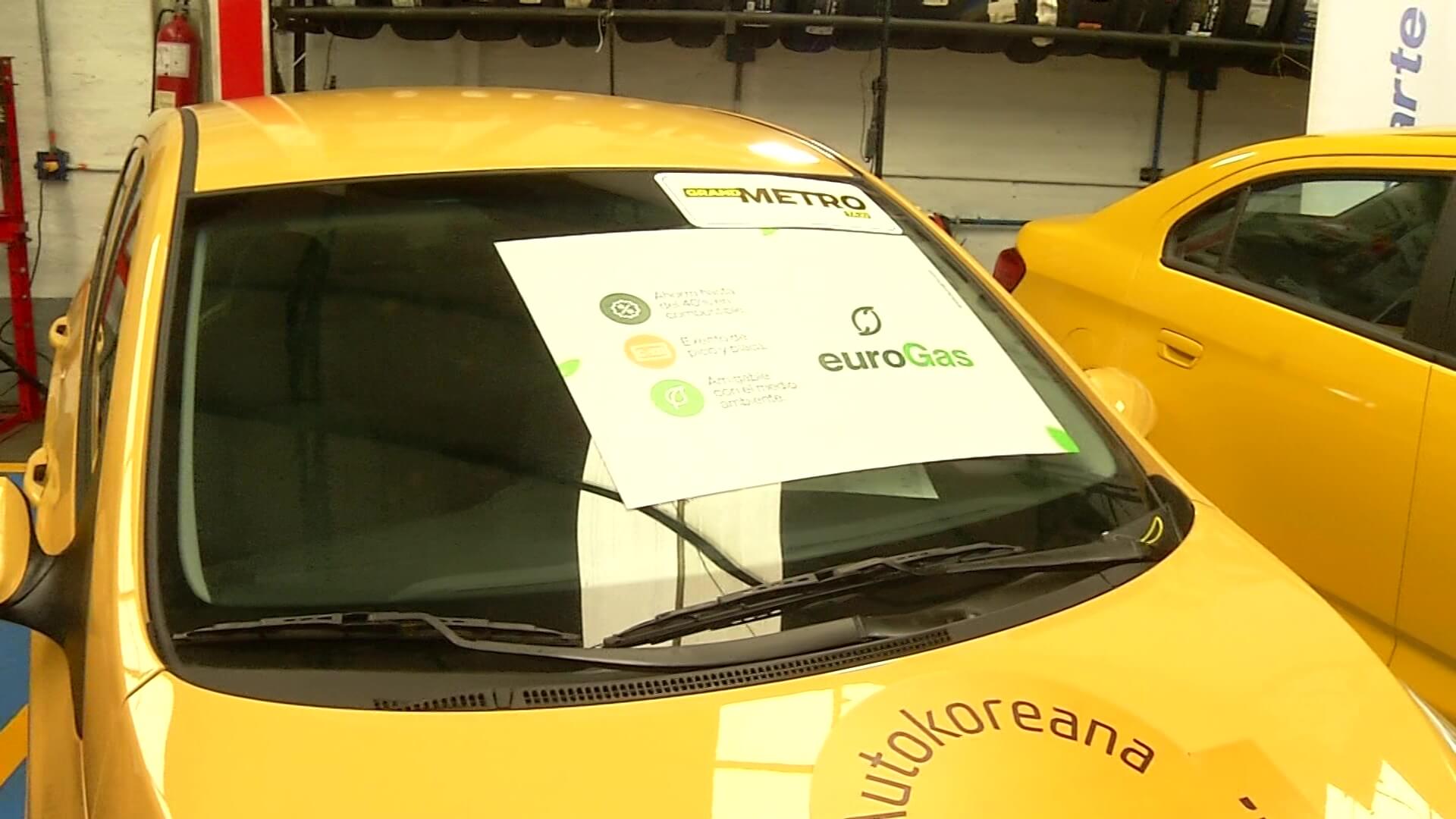 Conversión gratuita de taxis a gas natural