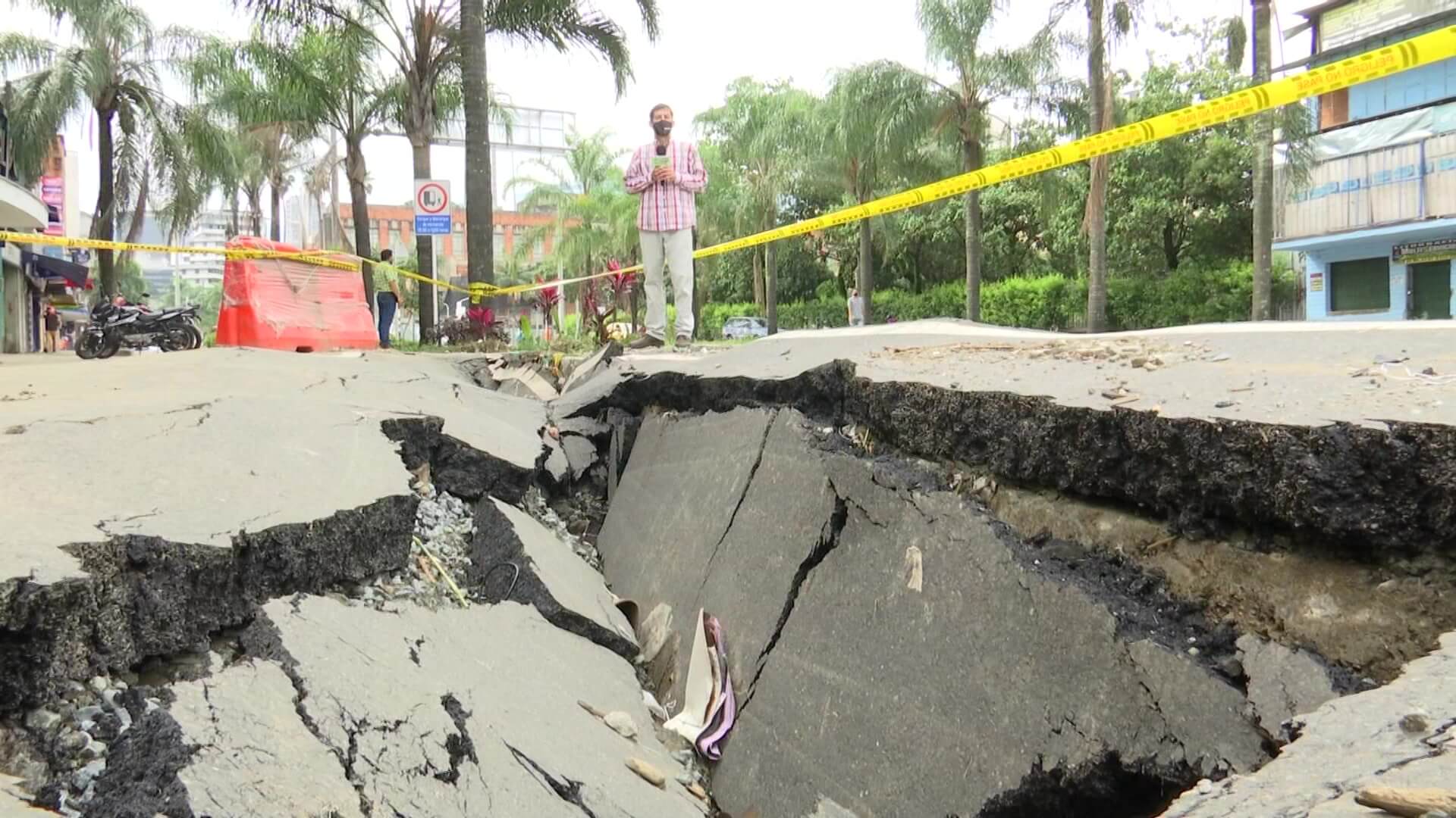 Afectaciones por lluvias en diferentes zonas