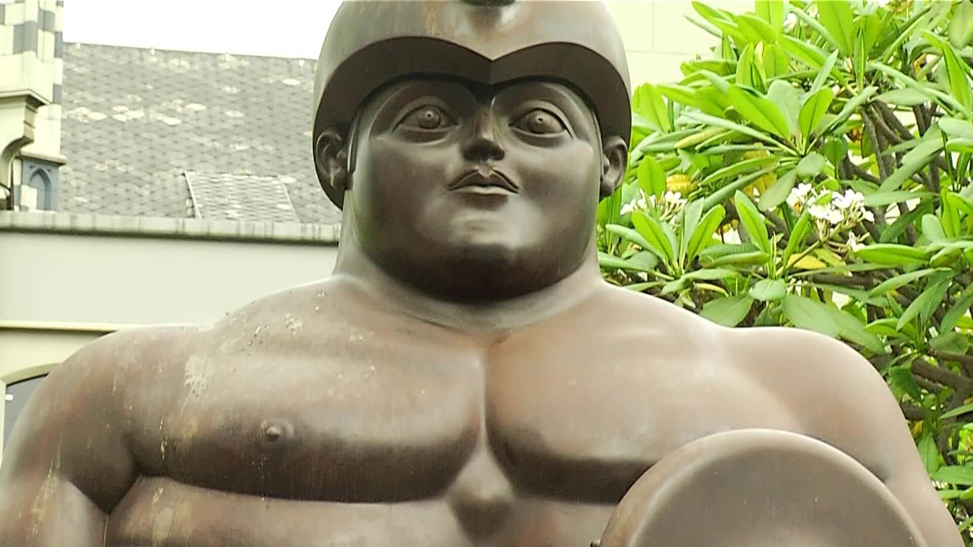 Vandalizaron escultura del maestro Fernando Botero