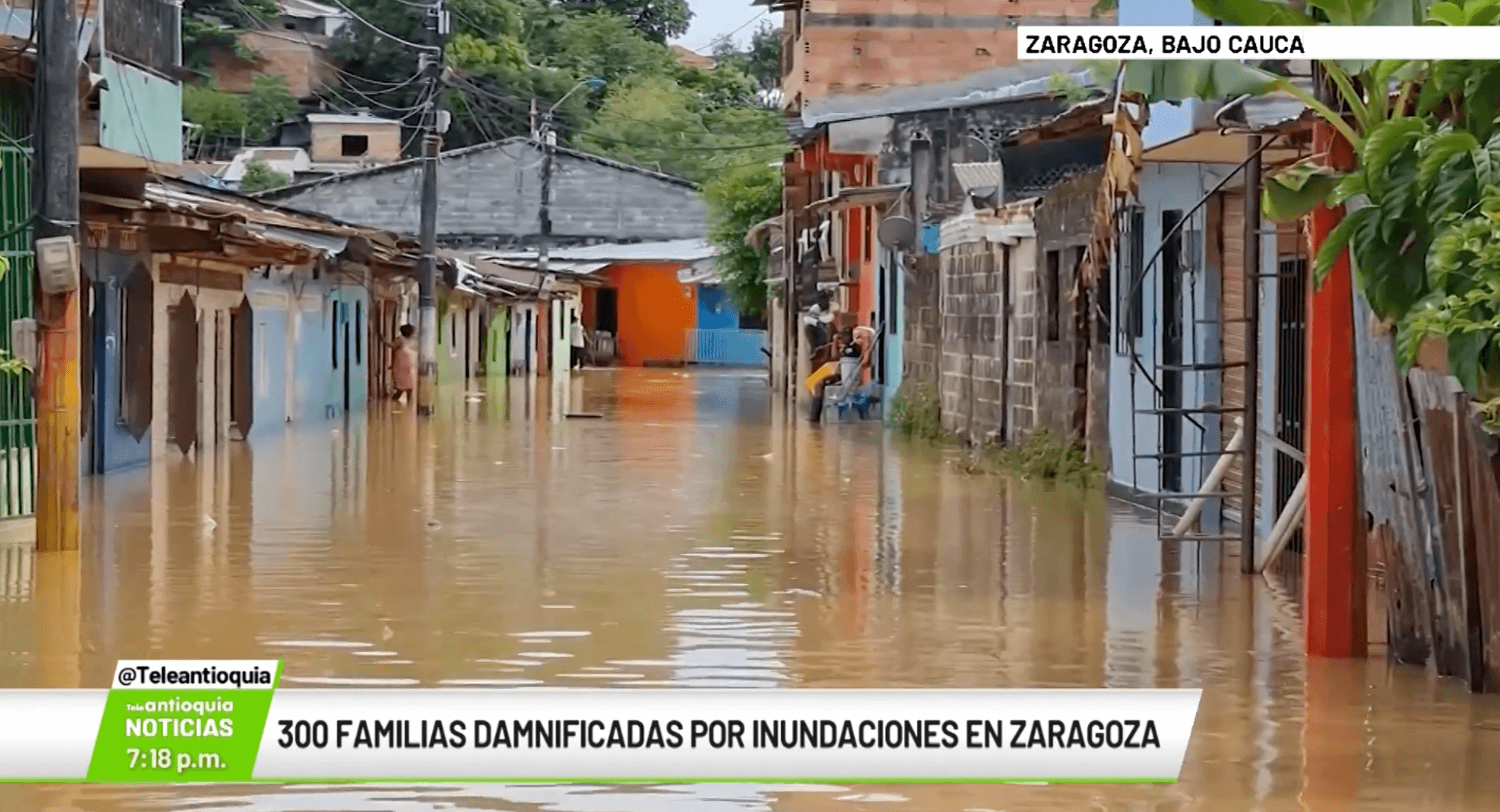 300 familias damnificadas por inundaciones en Zaragoza