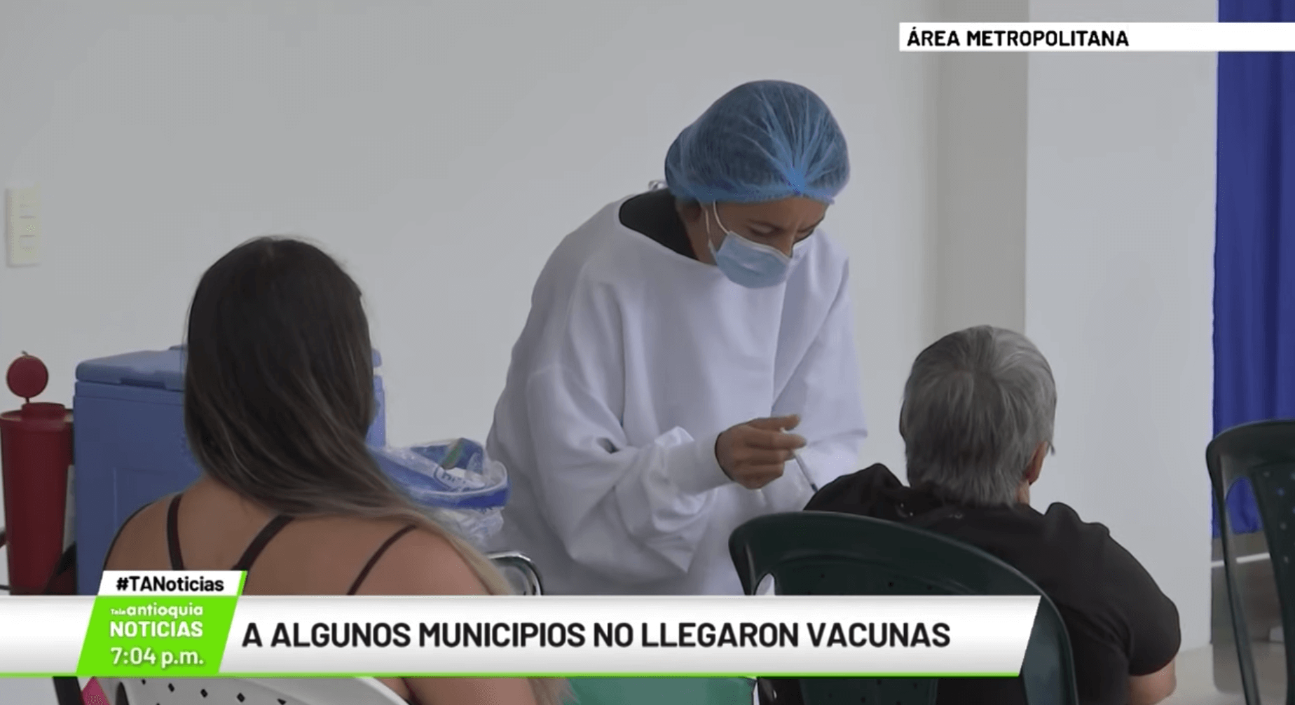 A algunos municipios no llegaron vacunas