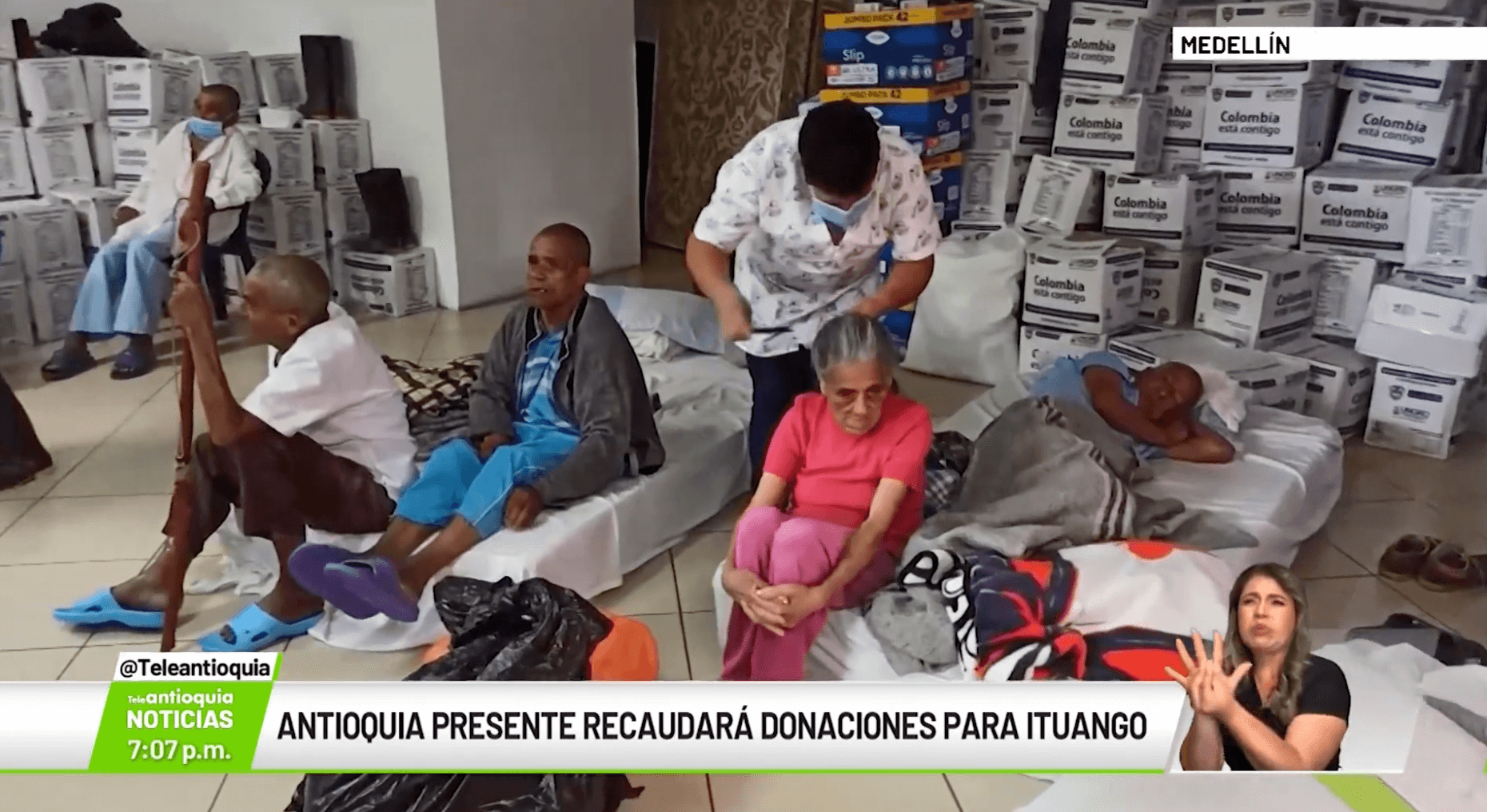 Antioquia presente recaudará donaciones para Ituango